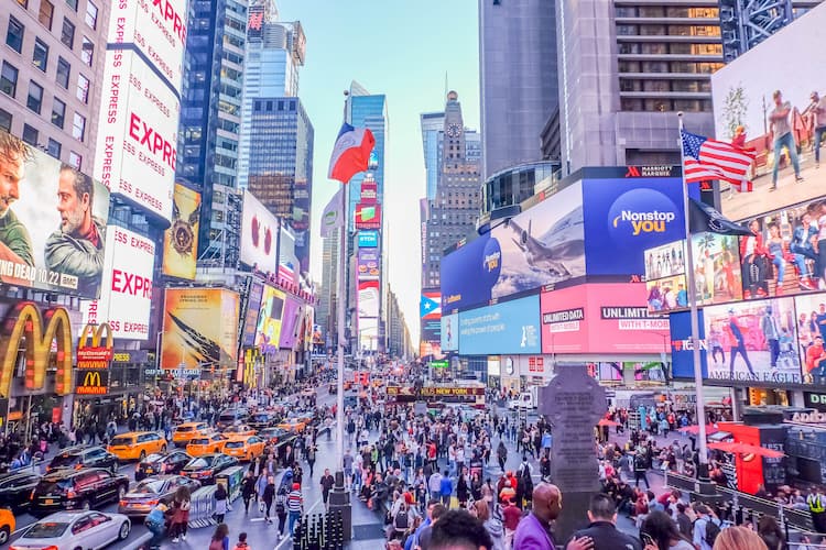 A look at NYC's Times Square