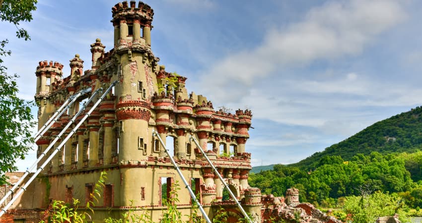 banermann castle on the lower hudson river