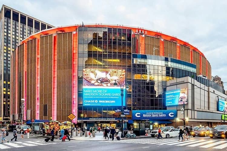 Madison Square Garden from the outside