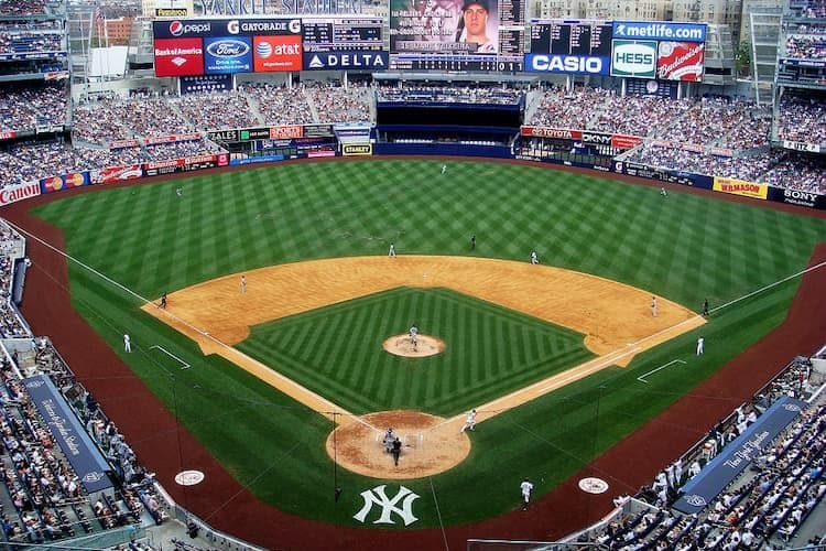 Yankee Stadium field