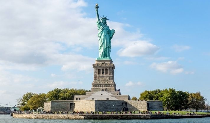 Statue of Liberty and Liberty Island